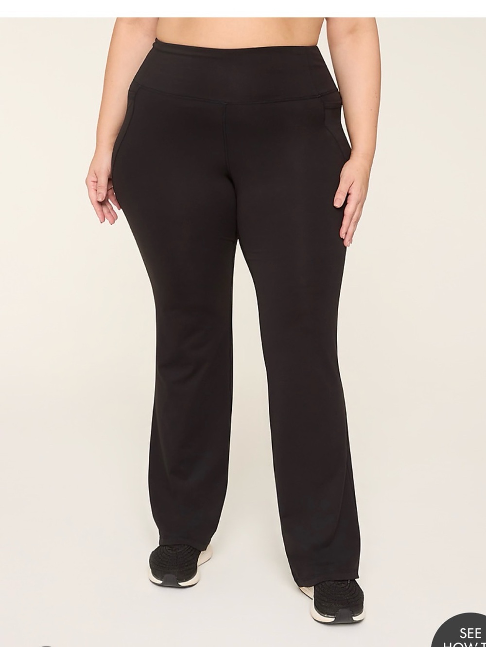 LIVI Active by Lane Bryant Recycled Bootcut Yoga Pants – 18/20 Short – NWT